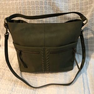 Avocado green women’s handbag/purse